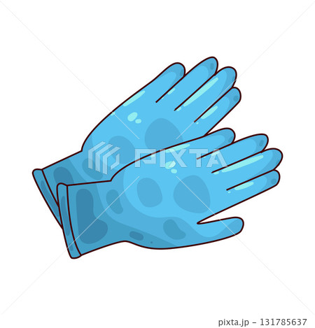 illustration of Medical Gloves illustration of Medical Gloves 131785637