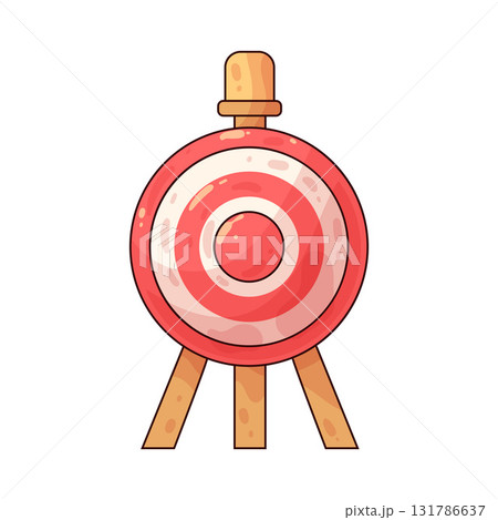 illustration of Archery Target 131786637