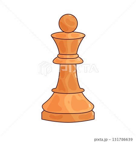 illustration of Queen Chess Piece illustration of Queen Chess Piece 131786639