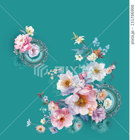 Assorted Handpainted Floral Cartoon And Vintage Patterned Decorative Paper Collection Assorted Handpainted Floral Cartoon And Vintage Patterned Decorative Paper Collection 131786900