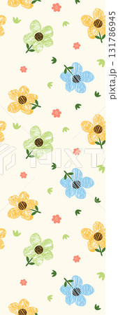 Assorted Handpainted Floral Cartoon And Vintage Patterned Decorative Paper Collection 131786945