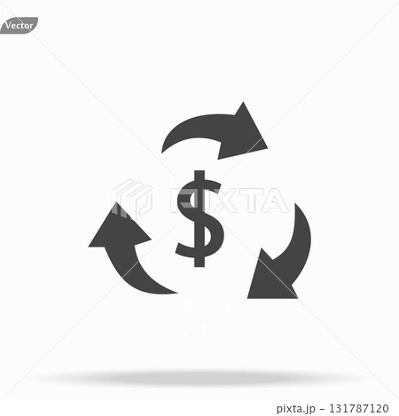 Money icon illustration isolated vector sign symbol 131787120