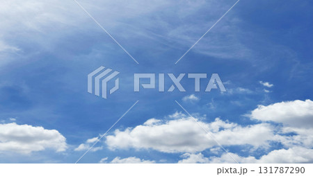 Blue sky and clouds background with copy space Blue sky and clouds background with copy space 131787290