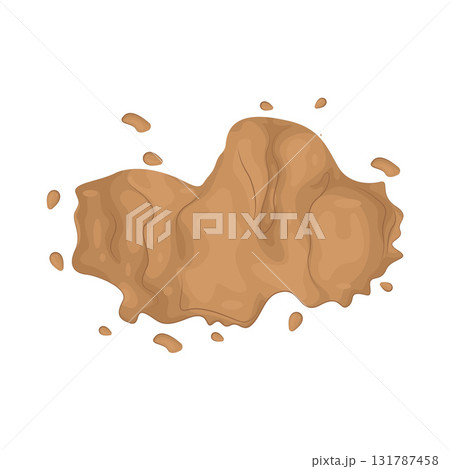 Illustration of coffee stain Illustration of coffee stain 131787458
