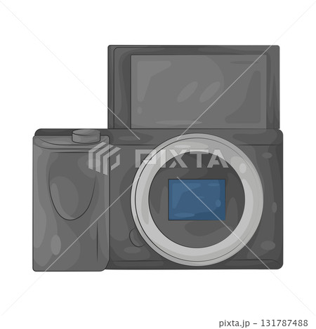 Illustration of camera  131787488