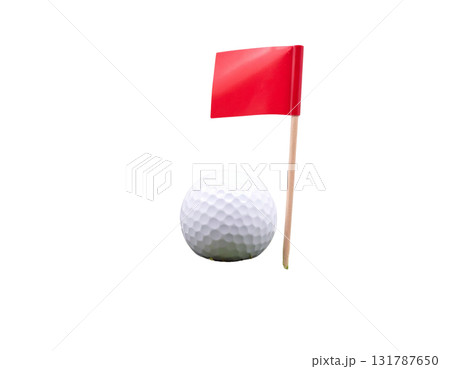 Illustration of a lush green golf course with flags and golf balls near holes on a white background. Illustration of a lush green golf course with flags and golf balls near holes on a white background. 131787650