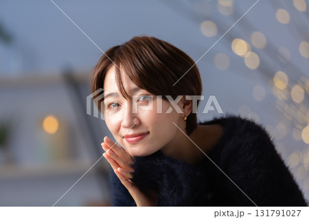 女性　ビューティー　冬 131791027