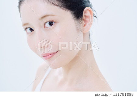 肌の綺麗な女性 肌の綺麗な女性 131791889