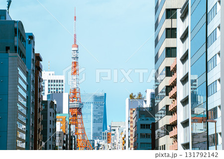 札の辻からの東京の都市風景 札の辻からの東京の都市風景 131792142