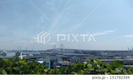 港の見える丘公園　展望台からの眺望 131792394