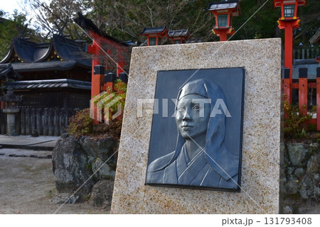 京都 今宮神社の桂昌院像 京都 今宮神社の桂昌院像 131793408