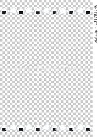 Onigiri pixel frame illustration 131793546