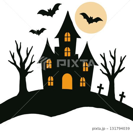 ハロウィーン ハロウィン 家 131794039