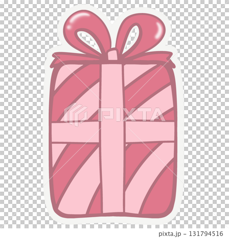 Party sticker collection set. Cute pastel colors. Can be used for card, invitation, border. Isolated illustration of birthday, elements like gift, cake, balloon, hand drawn cartoon illustration. Party sticker collection set. Cute pastel colors. Can be used for card, invitation, border. Isolated illustration of birthday, elements like gift, cake, balloon, hand drawn cartoon illustration. 131794516
