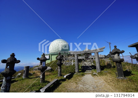 背振山山頂より金山方面を望む　 131794914