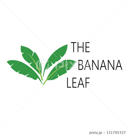 Simple Silhouette Banana Tree Logo. Flat Design vector Simple Silhouette Banana Tree Logo. Flat Design vector 131795337