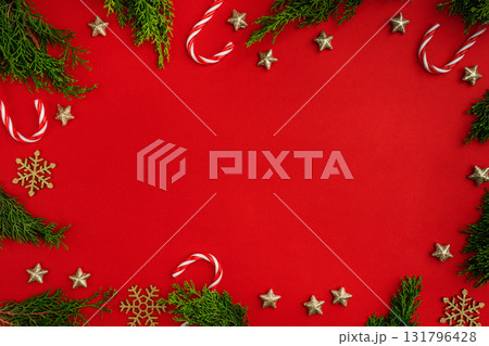 Christmas and Happy New background Christmas and Happy New background 131796428