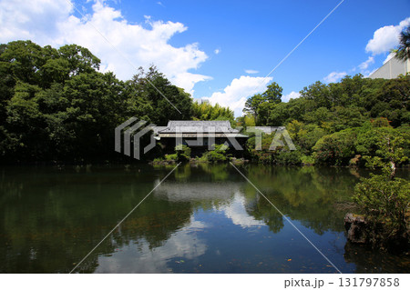 小浜池と楽寿館 131797858