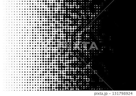 Black and white hexagonal halftone pattern Black and white hexagonal halftone pattern 131798924