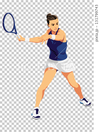 女子網球運動員 女子網球運動員 131799743