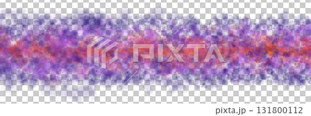 Blue and orange smoke stripe template with vibrant multicolor gradient on transparent background for mockups and overlays 131800112