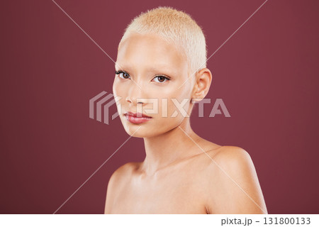 Skincare, beauty and portrait of woman with mockup, cosmetics and luxury skin product on studio background. Dermatology, spa facial makeup and model isolated with mock up, anti ageing care and glow. Skincare, beauty and portrait of woman with mockup, cosmetics and luxury skin product on studio background. Dermatology, spa facial makeup and model isolated with mock up, anti ageing care and glow. 131800133