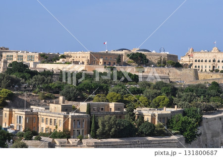 Drone view of Valletta city - capital of Malta island Drone view of Valletta city - capital of Malta island 131800687