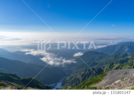 白馬岳の谷01 131801147