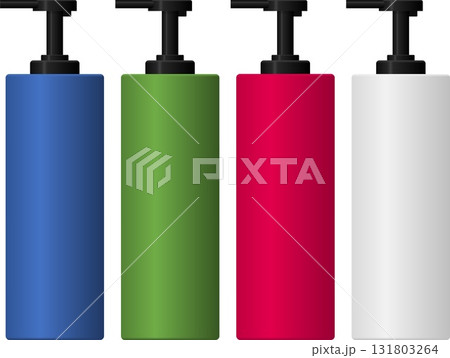 シャンプーボトル(円柱タイプ・カラーバリエーション) 131803264