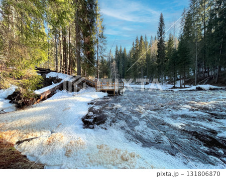 Breathtaking Views of Ruskeala Mountain Park: Nature's Masterpiece in Karelia Breathtaking Views of Ruskeala Mountain Park: Nature's Masterpiece in Karelia 131806870