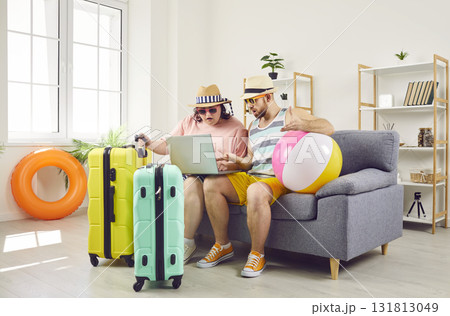Couple ready for summer holiday but are shocked when their hotel booking is canceled 131813049
