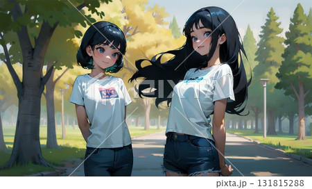 森の中の女の子 森の中の女の子 131815288