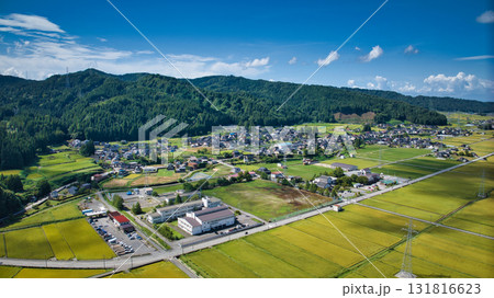 富山県東部の黒部川扇状地の起点となる愛本橋周辺 131816623