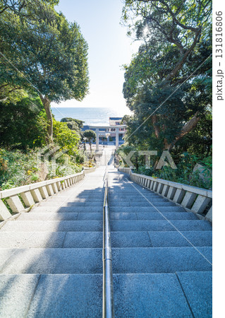 「茨城県」大洗磯前神社の風景 131816806