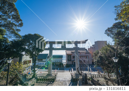 「茨城県」大洗磯前神社の風景 131816811