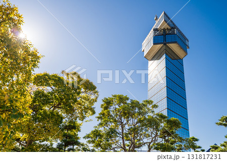 「茨城県」大洗マリンタワーの風景 「茨城県」大洗マリンタワーの風景 131817231