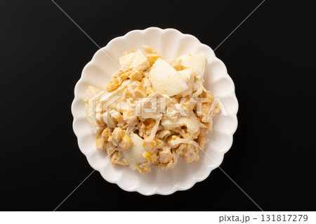 コーンと卵の切り干し大根　マヨネーズ和え 131817279