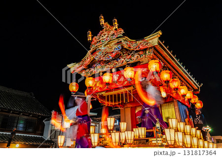 埼玉 秩父夜祭の屋台 埼玉 秩父夜祭の屋台 131817364