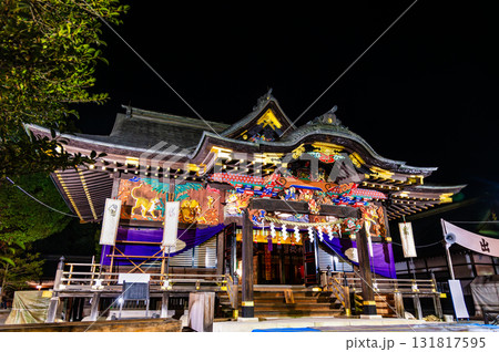 埼玉 夜祭の秩父神社 本殿 埼玉 夜祭の秩父神社 本殿 131817595