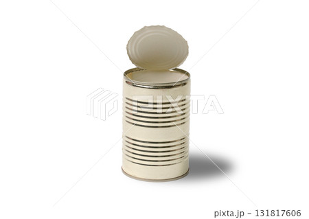 開封した空き缶 開封した空き缶 131817606