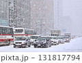 吹雪の渋滞 131817794