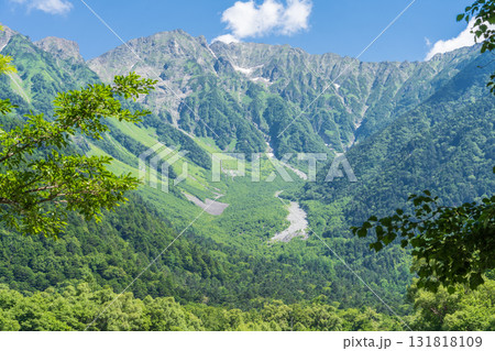 「長野県」梓川の清流・上高地 夏風景  「長野県」梓川の清流・上高地 夏風景  131818109