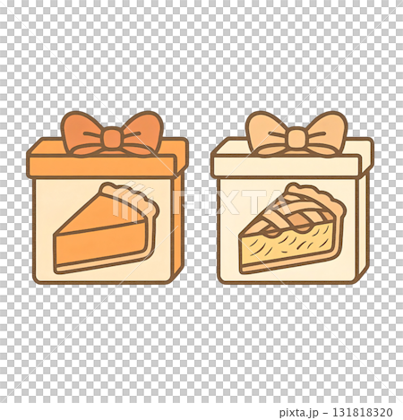 シンプルでかわいいショートケーキのイラスト 131818320