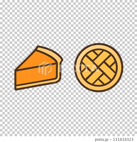 簡單可愛的奶酪插畫 131818323