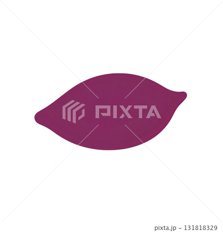 シンプルな赤色の歯のイラスト 131818329