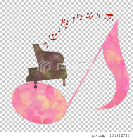 Piano and notes Piano and notes 131818712
