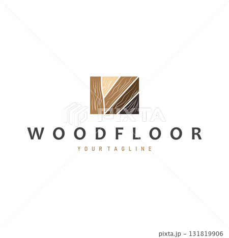 Home decor floor logo with modern aesthetic wood and stone floors and poster template illustration design for brands and symbol Home decor floor logo with modern aesthetic wood and stone floors and poster template illustration design for brands and symbol 131819906
