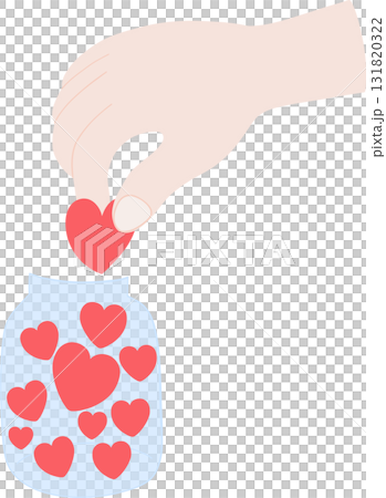 world kindness day friendship unity flat illustration 131820322