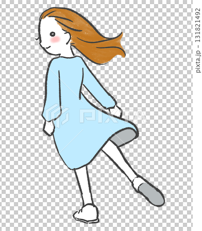 A woman who looked back 131821492