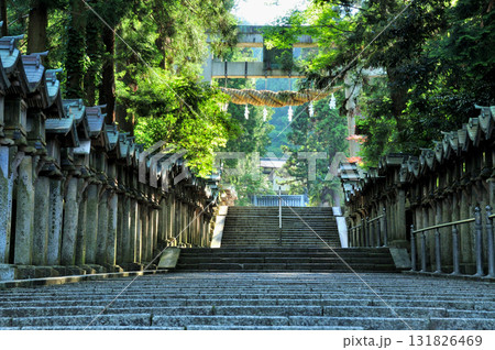 宝山寺(寳山寺)参道　　【奈良県生駒市】 131826469